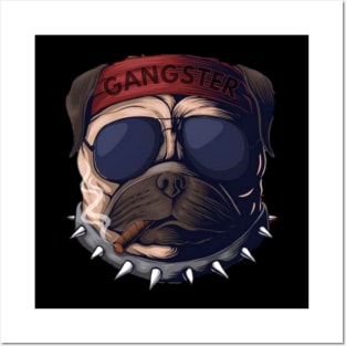 Gangster Dog Posters and Art